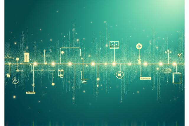 Chaîne d'approvisionnement transparente symbolisée par des icônes de contrôle